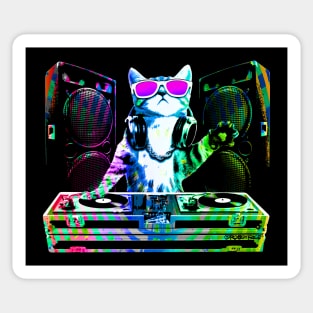 HOUSE CAT (That DJ Kitty) Sticker